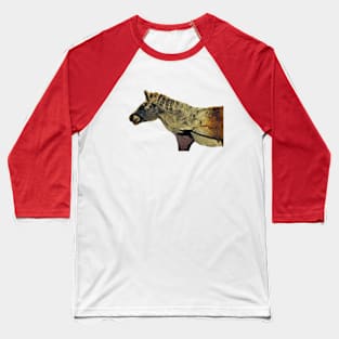 Cosquer Cave Horse Baseball T-Shirt